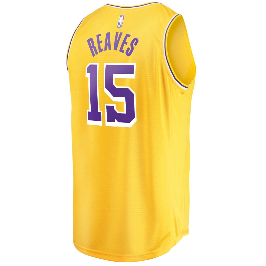 Los Angeles Lakers Austin Reaves Fanatics Fast Break Replica Player Jersey - Association Edition - White Team Jersey Sports Fan Apparel
