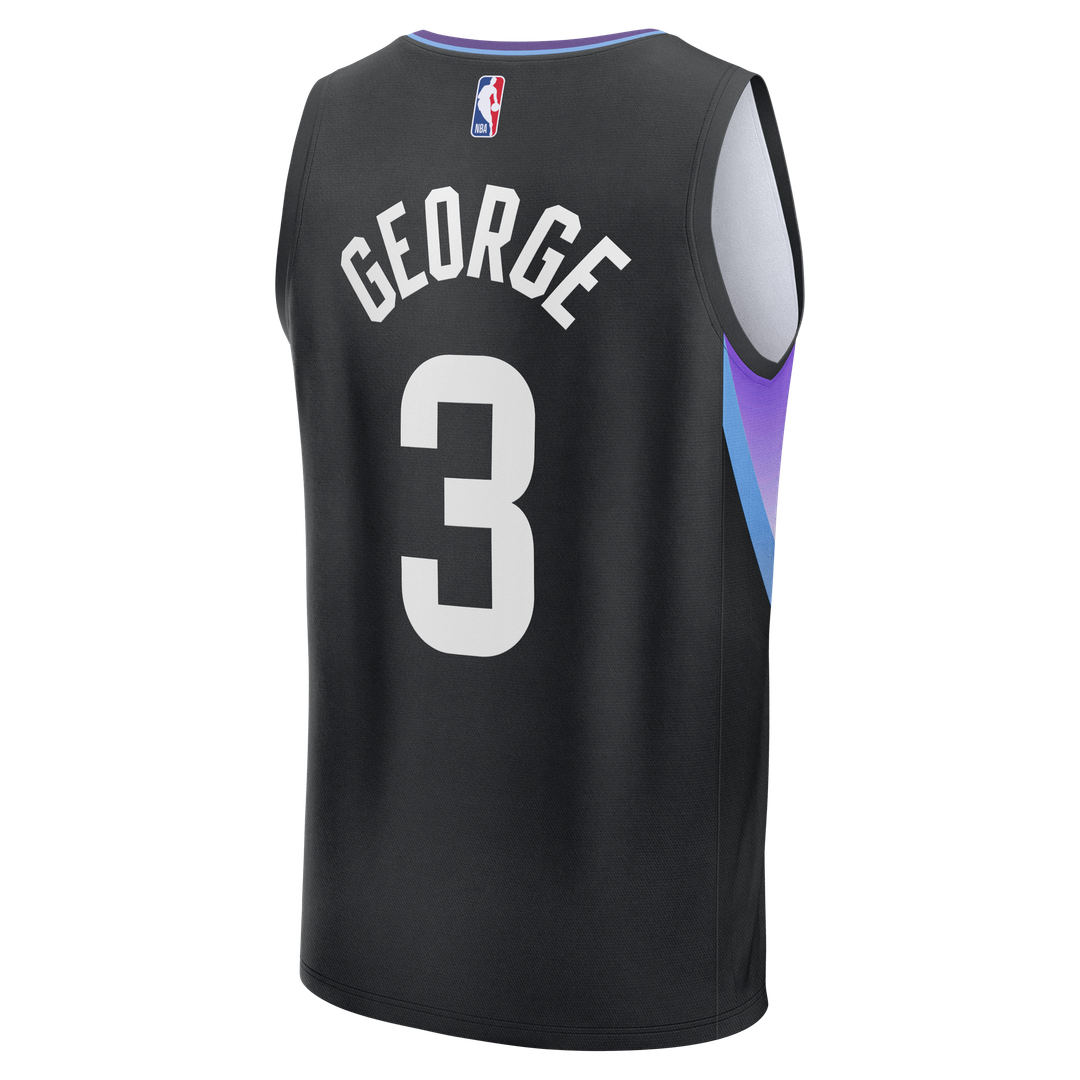 Utah Jazz Keyonte George Fanatics Fast Break Replica Jersey - Statement Edition - Black Team Jersey Sports Fan Apparel