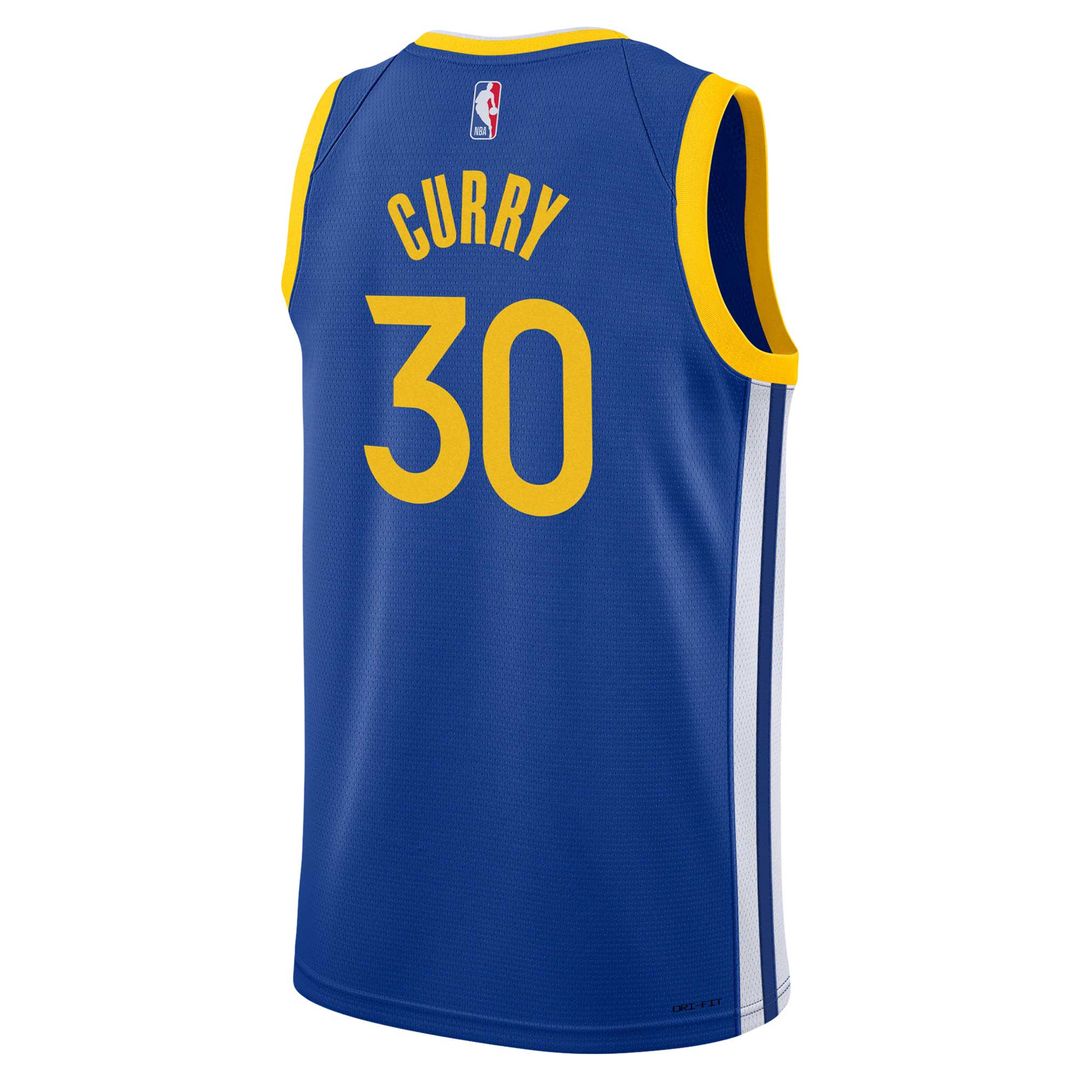 Golden State Warriors Stephen Curry Nike Youth Swingman Jersey - Icon Edition - Royal Team Jersey Sports Fan Apparel