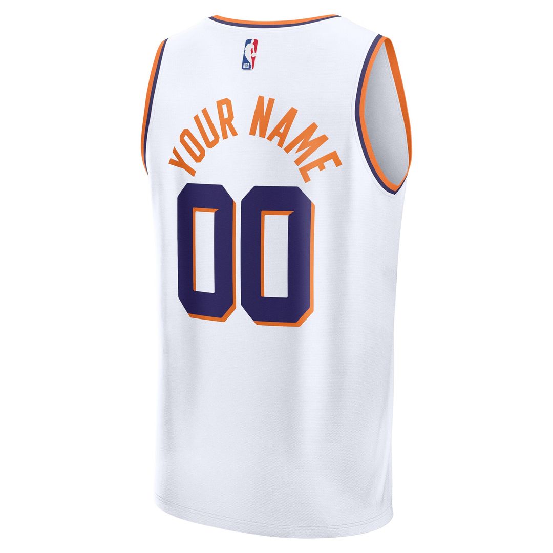 Phoenix Suns Fanatics Fast Break Custom Jersey - Icon Edition - Purple Team Jersey Sports Fan Apparel