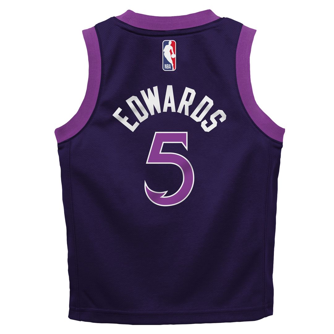 Minnesota Timberwolves Anthony Edwards Nike Infant 2025/26 City Edition Swingman Jersey - Purple Team Jersey Sports Fan Apparel