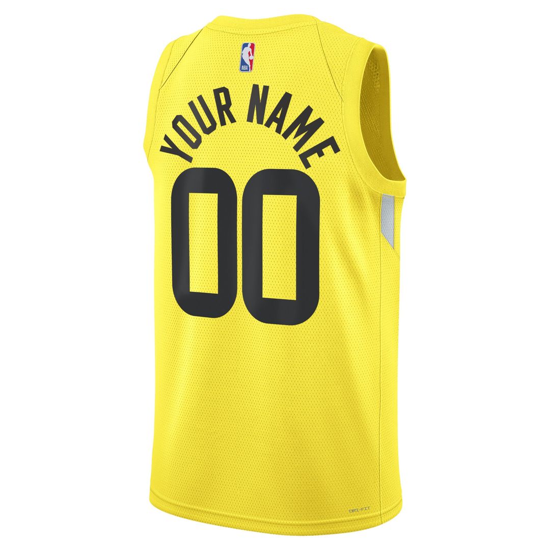 Utah Jazz Nike Unisex Swingman Custom Jersey White - Association Edition Team Jersey Sports Fan Apparel