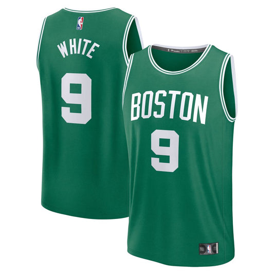 Boston Celtics Derrick White Fanatics Fast Break Replica Player Jersey - Icon Edition - Kelly Green Team Jersey Sports Fan Apparel