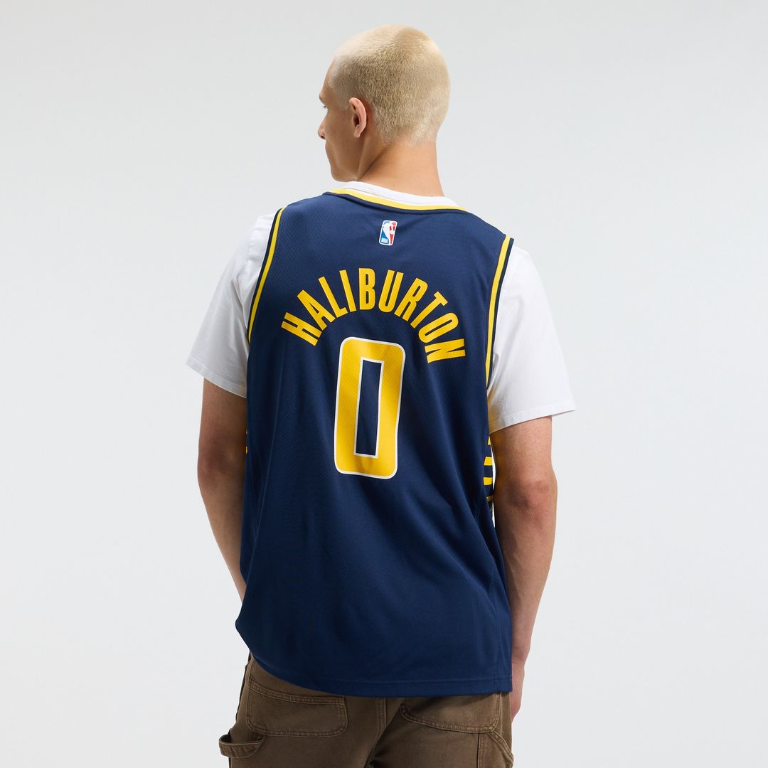 Indiana Pacers Tyrese Haliburton Fanatics Fast Break Replica Jersey - Navy - Icon Edition Team Jersey Sports Fan Apparel