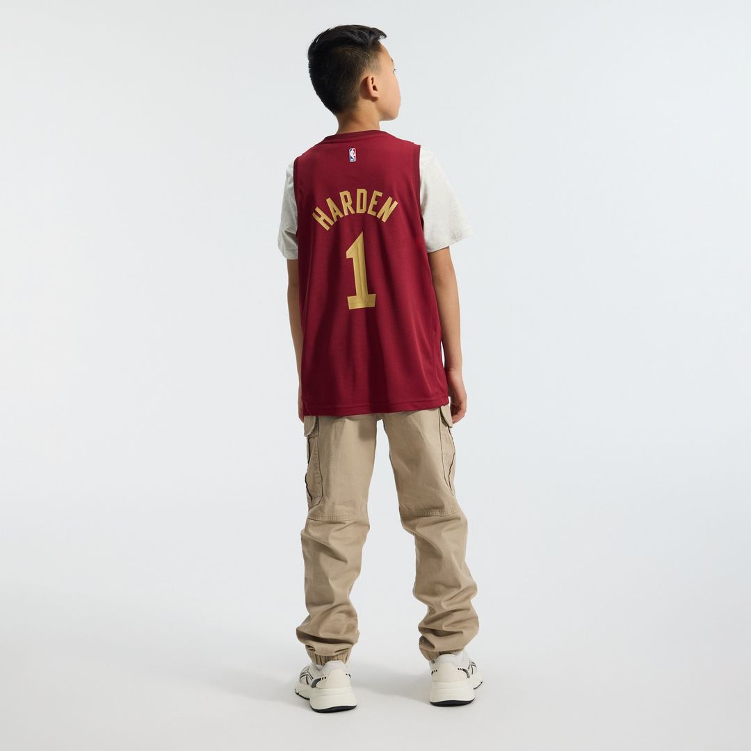 Cleveland Cavaliers James Harden Fanatics Youth Fast Break Replica Jersey - Icon Edition - Wine Team Jersey Sports Fan Apparel