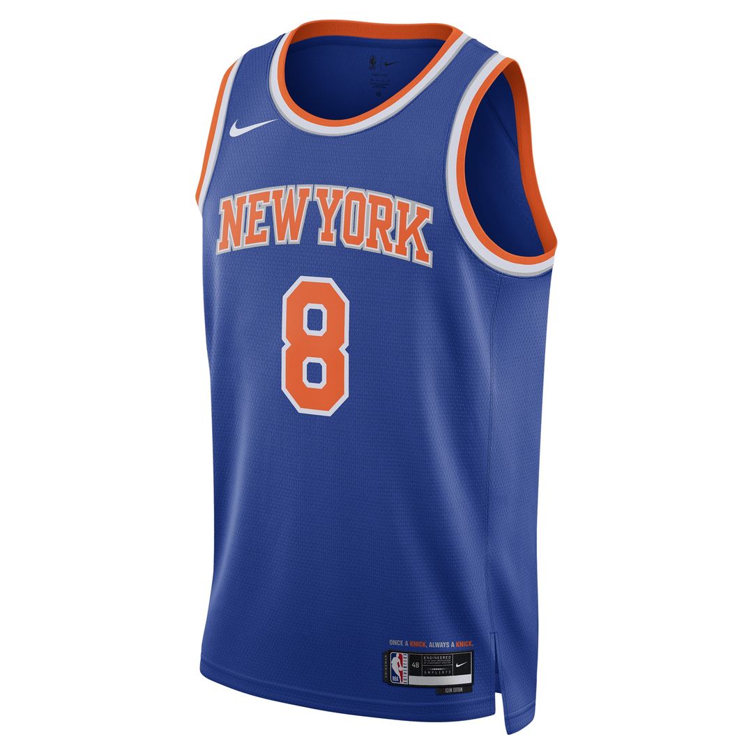 New York Knicks OG Anunoby Nike Unisex Swingman Jersey - Icon Edition - Blue Team Jersey Sports Fan Apparel