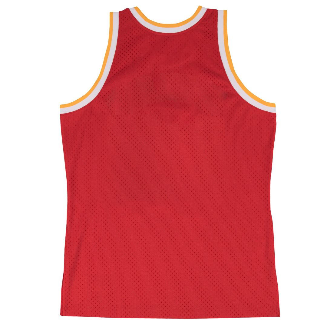 Houston Rockets Mitchell & Ness 1996 - 97 Hardwood Classics Swingman Jersey - Red Team Jersey Sports Fan Apparel