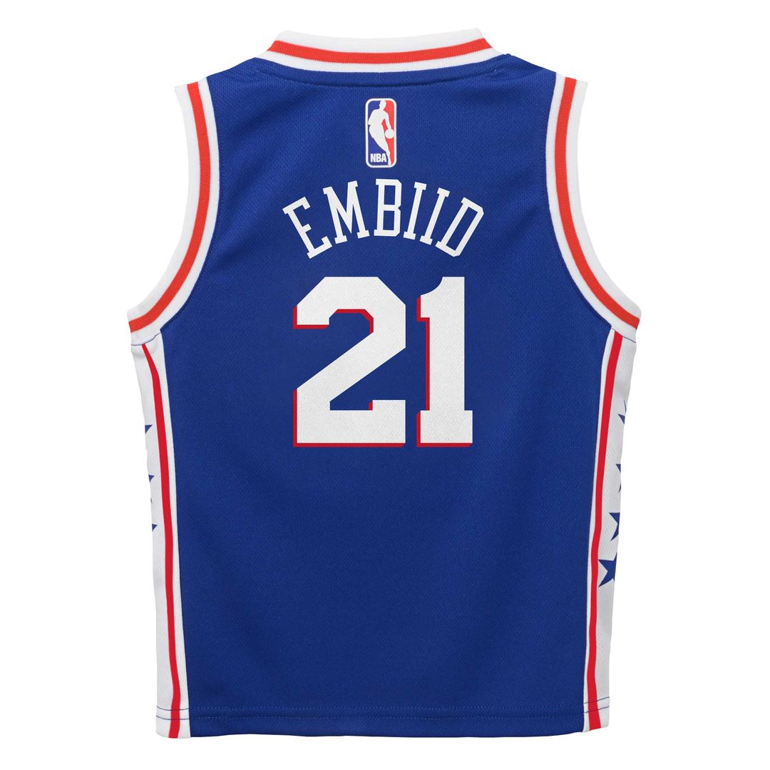 Philadelphia 76ers Joel Embiid Nike Preschool Swingman Player Jersey - Icon Edition - Royal Team Jersey Sports Fan Apparel