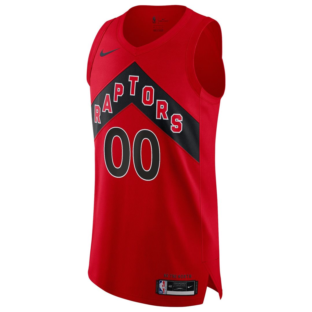 Toronto Raptors Nike 2020/21 Authentic Custom Jersey Red - Icon Edition Team Jersey Sports Fan Apparel