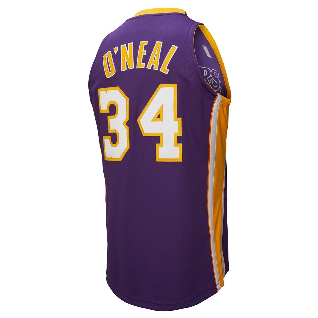 Los Angeles Lakers Shaquille O'Neal Mitchell & Ness 2000 NBA All - Star Game Authentic Jersey - Purple Team Jersey Sports Fan Apparel