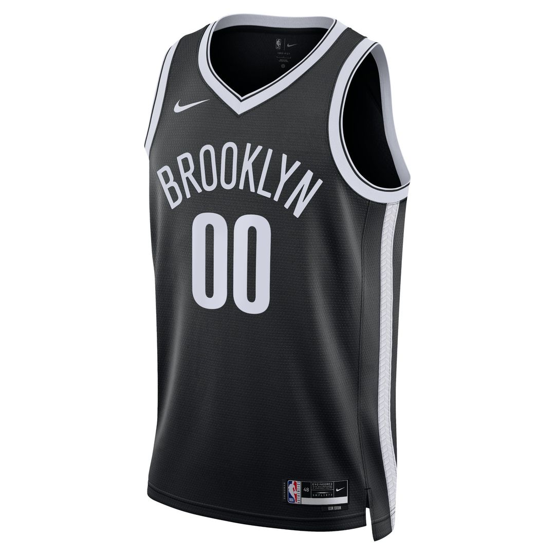 Brooklyn Nets Nike Unisex Swingman Custom Jersey Black - Icon Edition Team Jersey Sports Fan Apparel