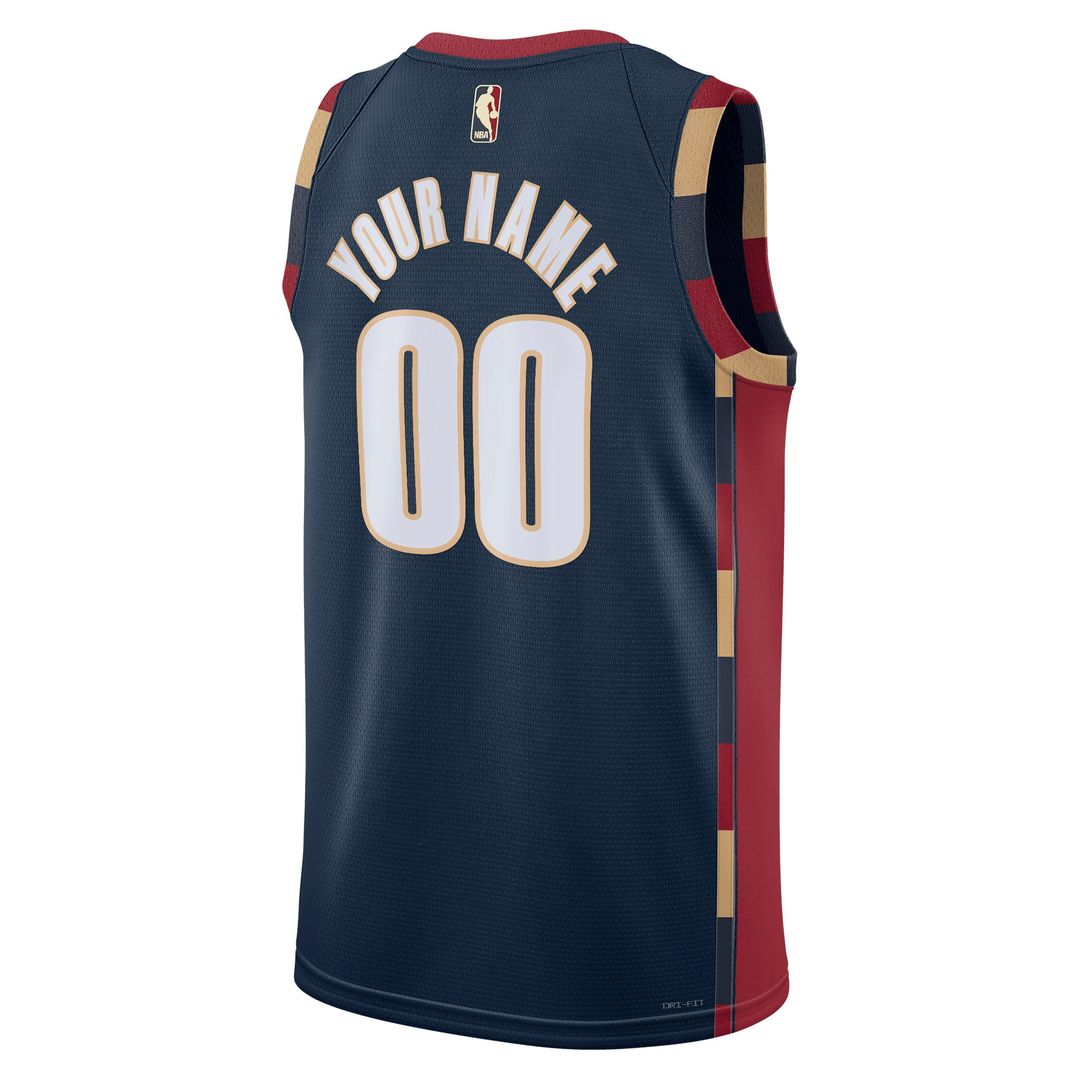 Cleveland Cavaliers Nike Unisex Swingman Custom Jersey - Classic Edition - Navy Team Jersey Sports Fan Apparel