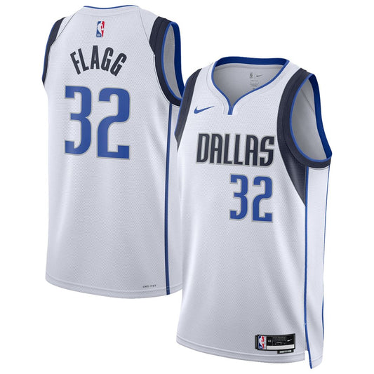 Dallas Mavericks Cooper Flagg Nike Unisex Swingman Player Jersey - Association Edition - White Team Jersey Sports Fan Apparel