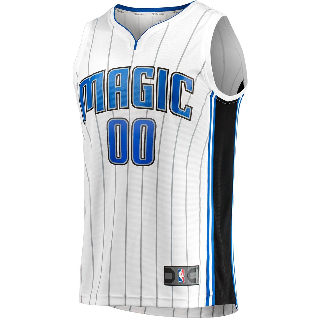 Orlando Magic Fanatics Youth Fast Break Replica Custom Jersey - Association Edition - White Team Jersey Sports Fan Apparel