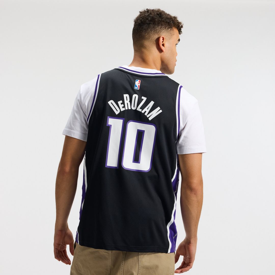 Sacramento Kings DeMar DeRozan Fanatics Fast Break Replica Player Jersey - Icon Edition - Black Team Jersey Sports Fan Apparel