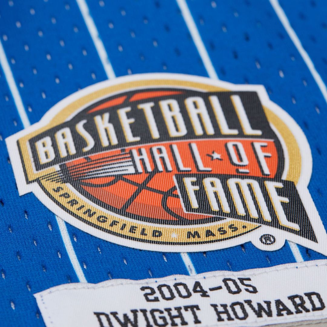 Orlando Magic Dwight Howard 2004/05 Hardwood Classics Hall of Fame Swingman Jersey - Blue Team Jersey Sports Fan Apparel