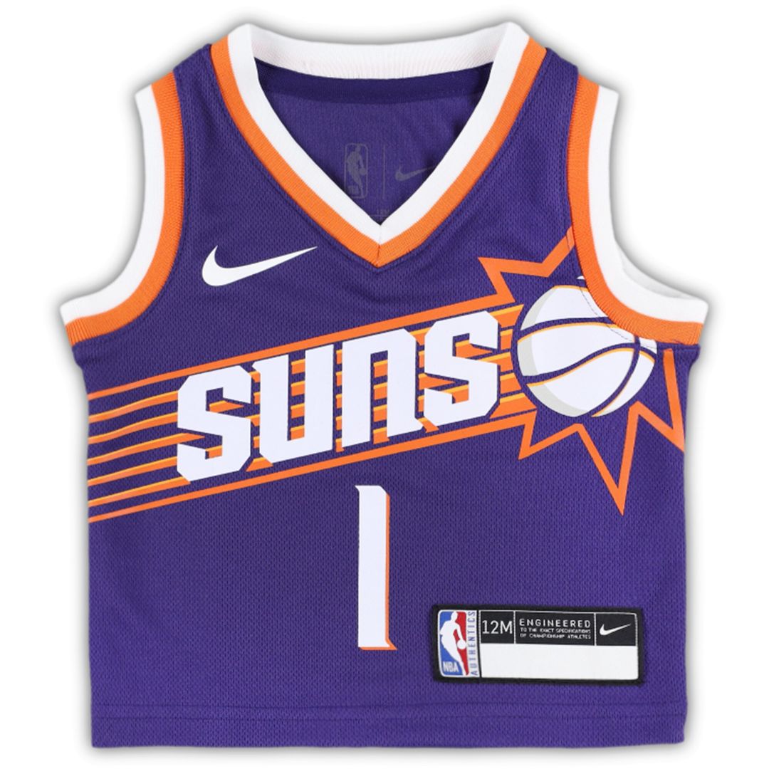 Phoenix Suns Devin Booker Nike Infant Swingman Player Jersey - Icon Edition - Purple Team Jersey Sports Fan Apparel