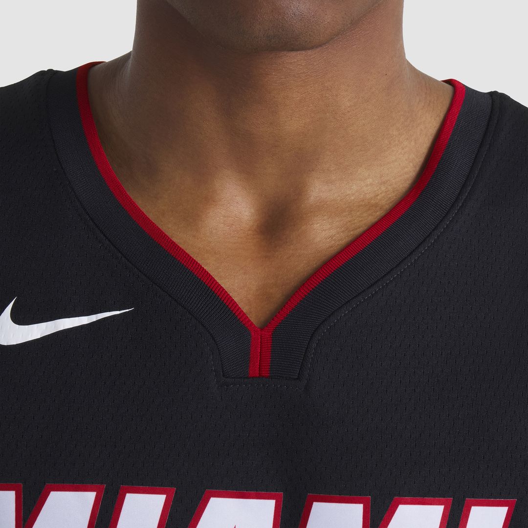Miami Heat Tyler Herro Nike Unisex Swingman Jersey - Icon Edition - Black Team Jersey Sports Fan Apparel