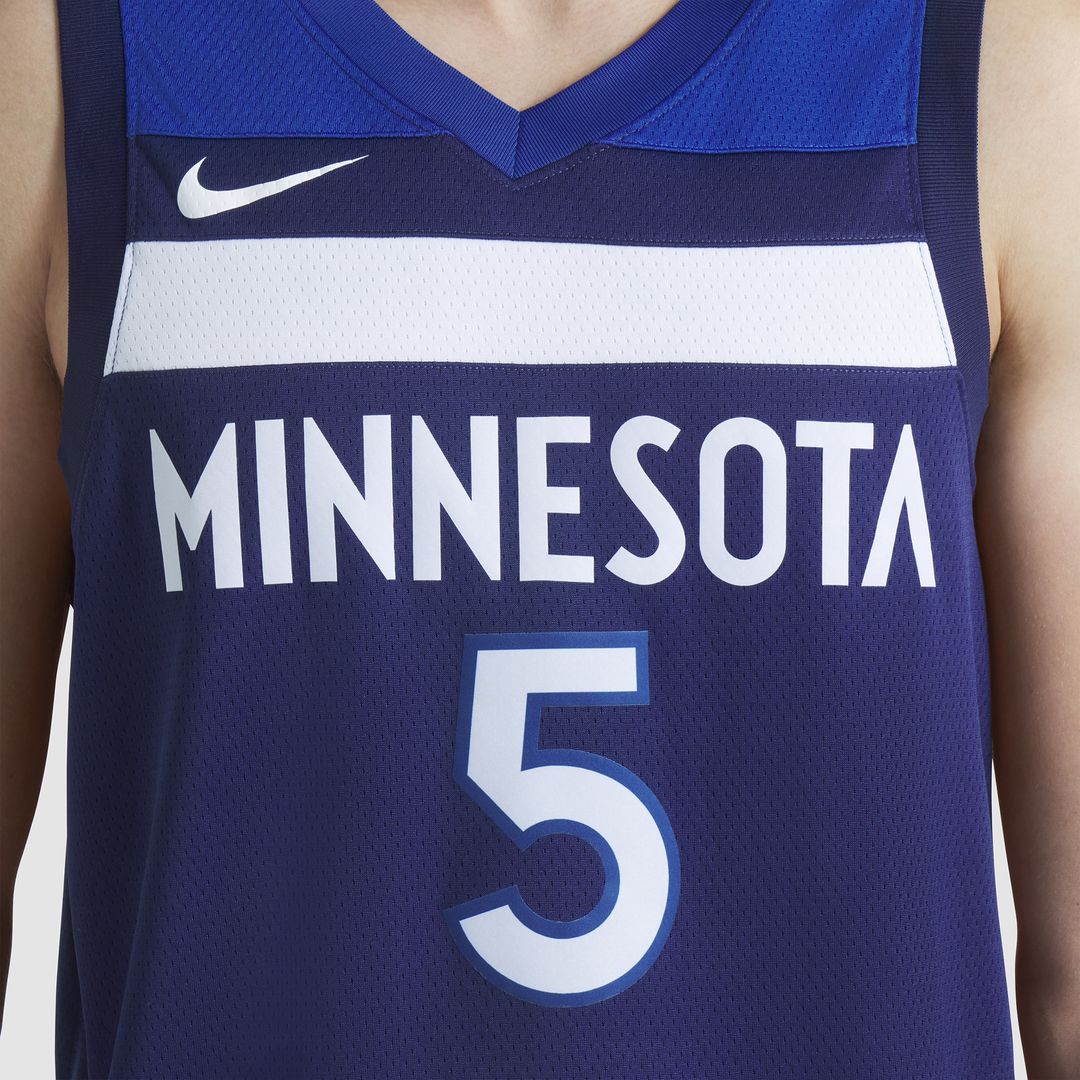Minnesota Timberwolves Anthony Edwards Nike Unisex Swingman Jersey - Icon Edition - Navy Team Jersey Sports Fan Apparel