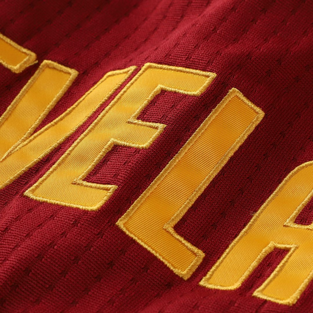 Cleveland Cavaliers LeBron James Mitchell & Ness Hardwood Classics 2015/16 Authentic Jersey - Wine Team Jersey Sports Fan Apparel