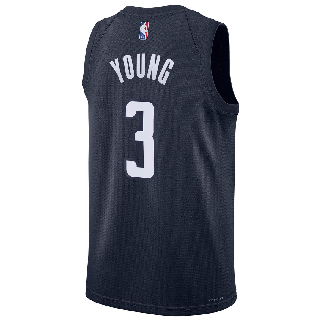 Washington Wizards Trae Young Jordan Brand Unisex Swingman Jersey - Statement Edition - Navy Team Jersey Sports Fan Apparel