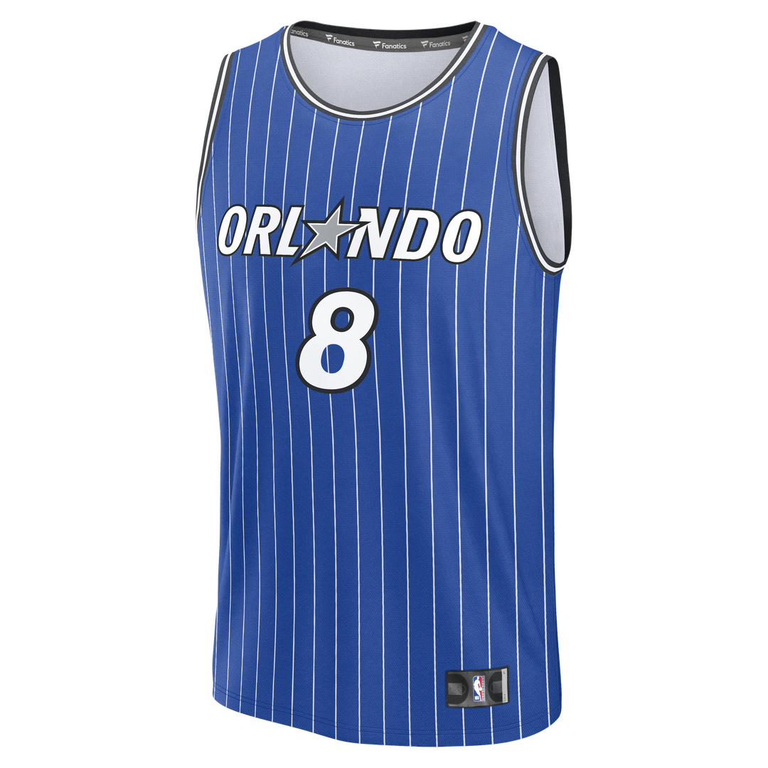 Orlando Magic Jamal Cain Fanatics Fast Break Jersey - Icon Edition - Blue Team Jersey Sports Fan Apparel