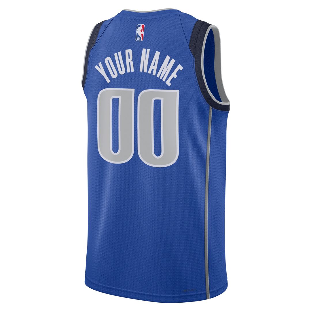 Dallas Mavericks Nike Unisex Swingman Custom Jersey White - Association Edition Team Jersey Sports Fan Apparel
