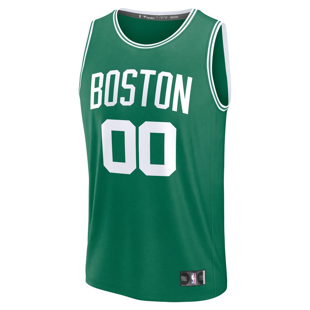 Boston Celtics Fanatics Fast Break Custom Jersey - Association Edition - White Team Jersey Sports Fan Apparel