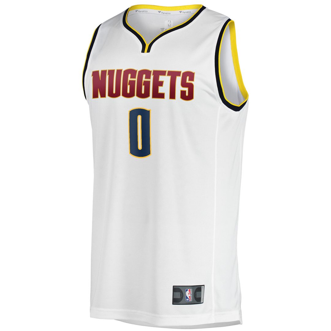 Denver Nuggets Christian Braun Fanatics Fast Break Player Jersey - Association Edition - White Team Jersey Sports Fan Apparel