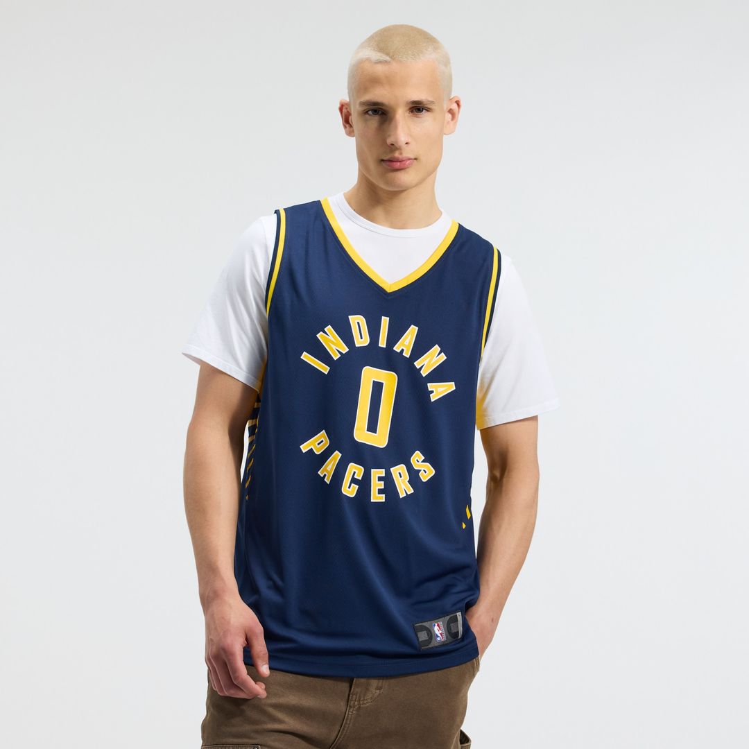 Indiana Pacers Tyrese Haliburton Fanatics Fast Break Replica Jersey - Navy - Icon Edition Team Jersey Sports Fan Apparel