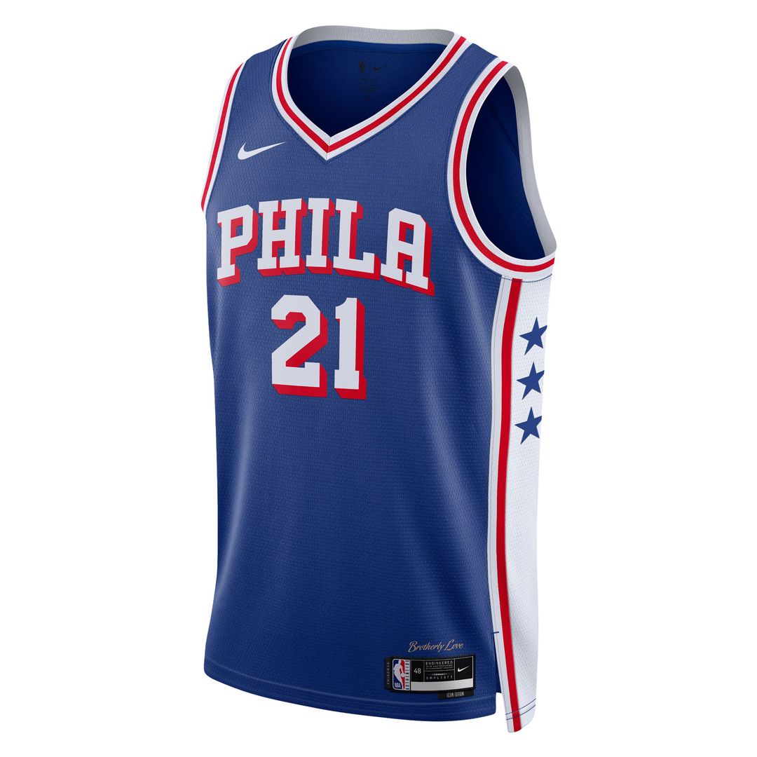 Philadelphia 76ers Joel Embiid Nike Unisex Swingman Jersey - Association Edition - White Team Jersey Sports Fan Apparel
