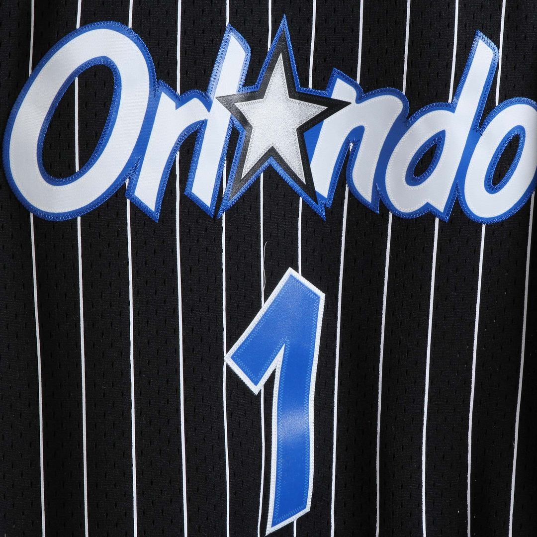 Orlando Magic Tracy McGrady Mitchell & Ness Hardwood Classics Swingman Jersey - Black Team Jersey Sports Fan Apparel