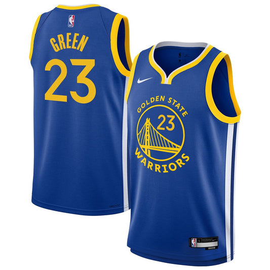 Golden State Warriors Draymond Green Nike Youth Swingman Jersey - Icon Edition - Royal Team Jersey Sports Fan Apparel