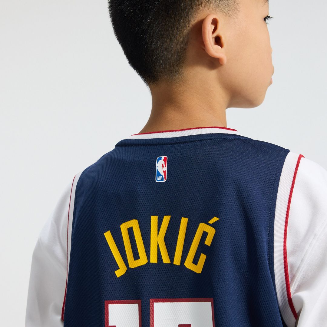 Denver Nuggets Nikola Jokic Fanatics Youth Fast Break Replica Player Jersey - Icon Edition - Navy Team Jersey Sports Fan Apparel
