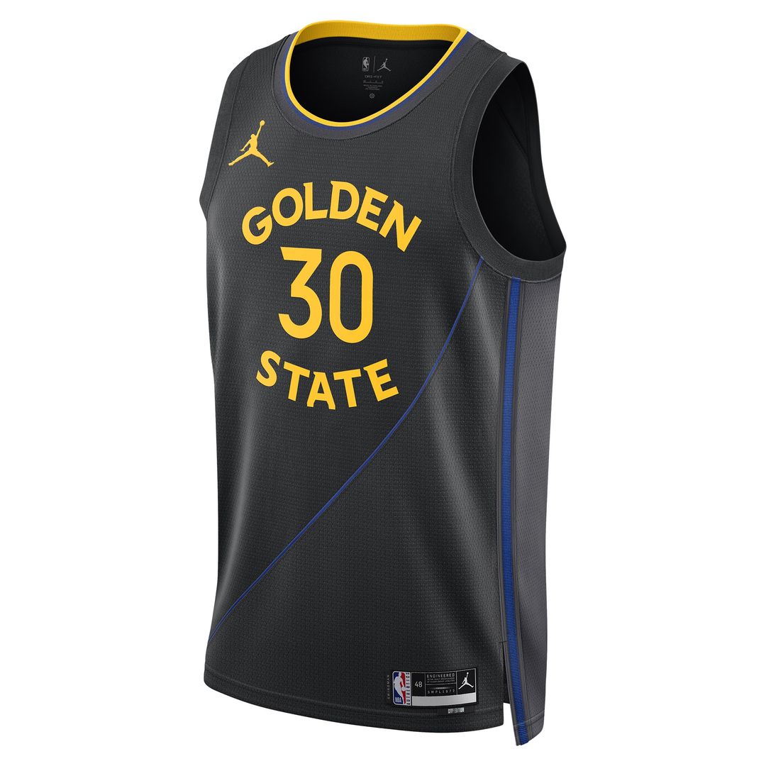 Golden State Warriors Stephen Curry Jordan Brand Unisex 2024/25 Swingman Jersey - Statement Edition - Black Team Jersey Sports Fan Apparel