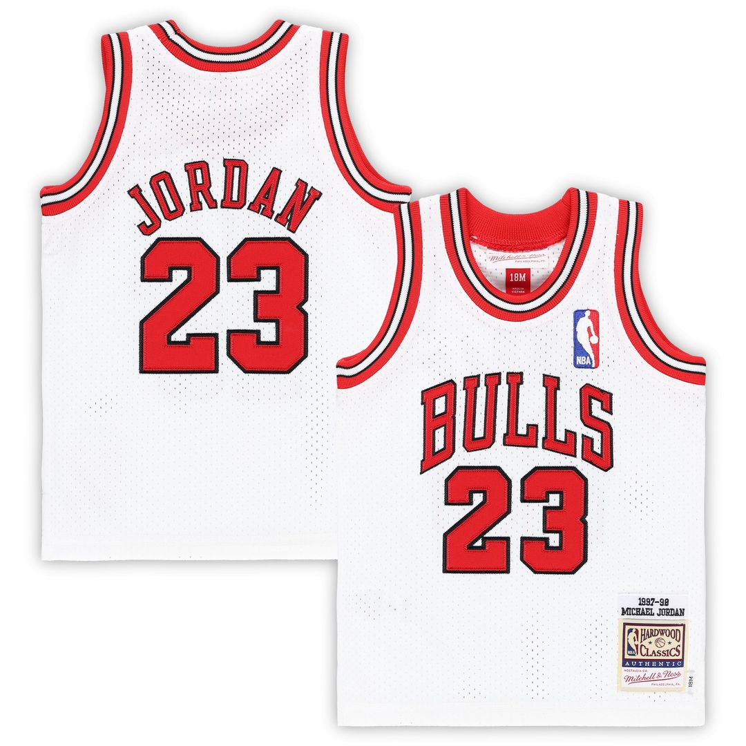 Chicago Bulls Michael Jordan Mitchell & Ness Infant 1985/86 Hardwood Classics Authentic Jersey - Red Team Jersey Sports Fan Apparel