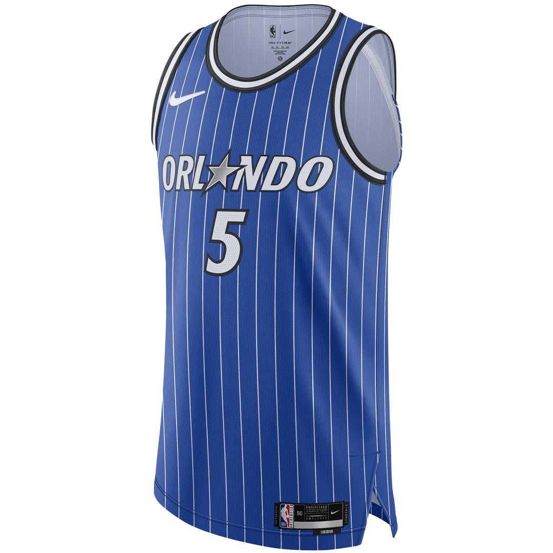 Orlando Magic Paolo Banchero Nike Authentic Player Jersey - Icon Edition - Blue Team Jersey Sports Fan Apparel