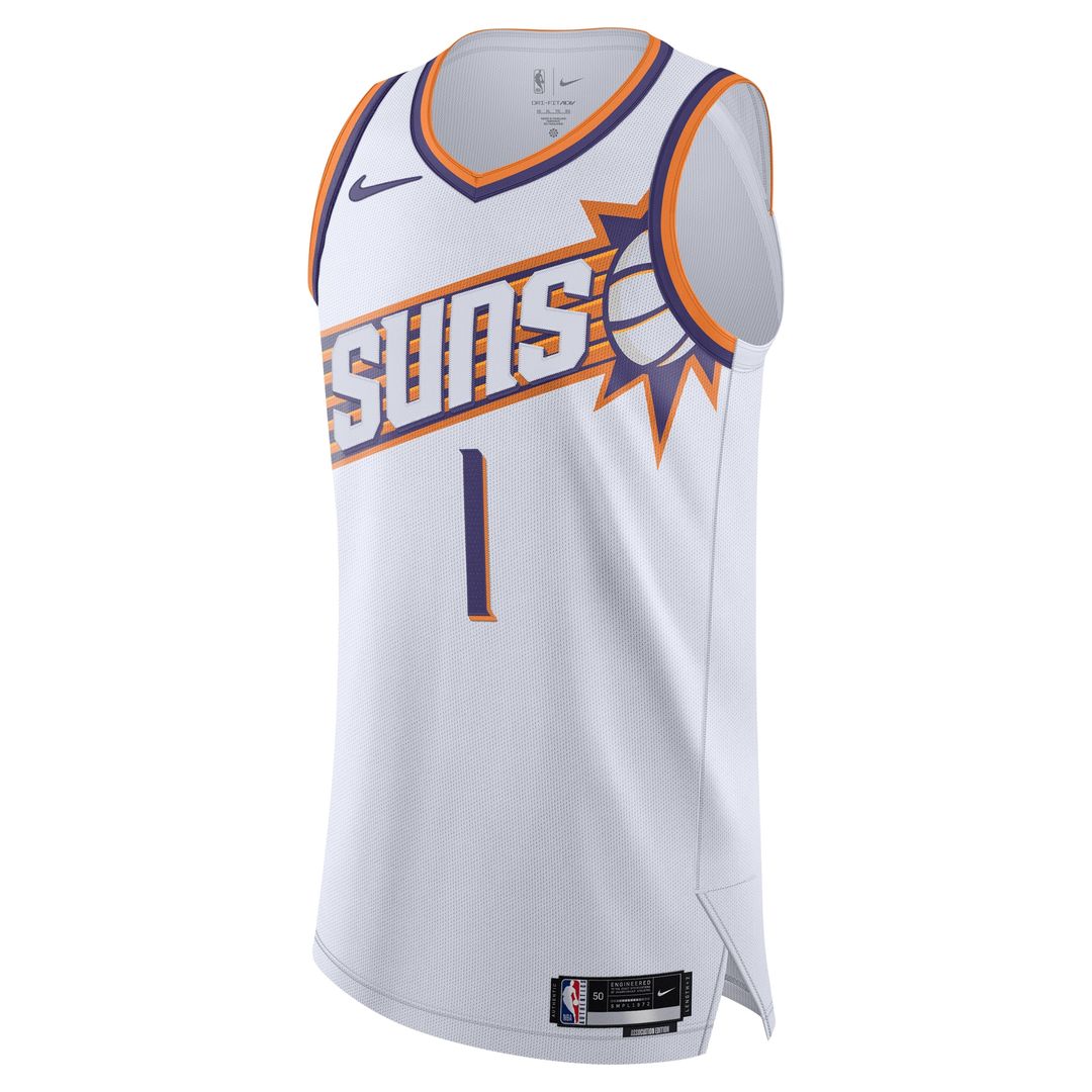 Phoenix Suns Devin Booker Nike Authentic Jersey - Association Edition - White Team Jersey Sports Fan Apparel