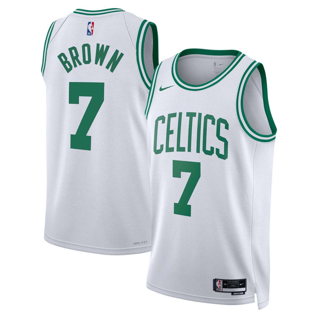 Boston Celtics Jaylen Brown Nike Unisex Swingman Jersey - Icon Edition - Kelly Green Team Jersey Sports Fan Apparel