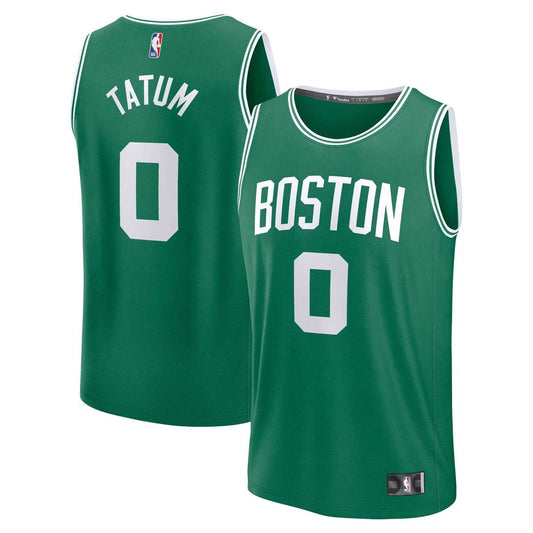 Boston Celtics Jayson Tatum Fanatics Youth Fast Break Replica Player Jersey - Icon Edition - Kelly Green Team Jersey Sports Fan Apparel