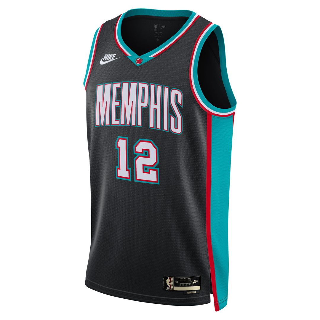 Memphis Grizzlies Ja Morant Nike Unisex Swingman Jersey - Classic Edition - Black Team Jersey Sports Fan Apparel