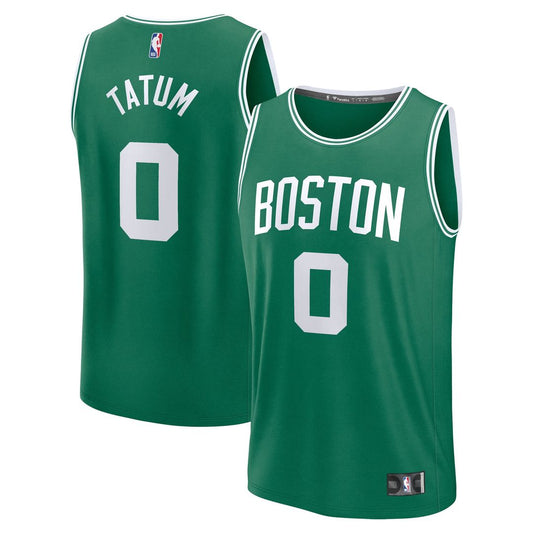 Boston Celtics Jayson Tatum Fanatics Fast Break Replica Player Jersey - Icon Edition - Kelly Green Team Jersey Sports Fan Apparel