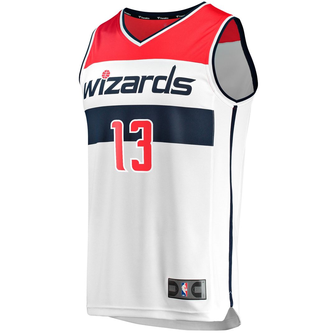 Washington Wizards Jordan Poole Fanatics Youth Fast Break Player Jersey - Association Edition - White Team Jersey Sports Fan Apparel