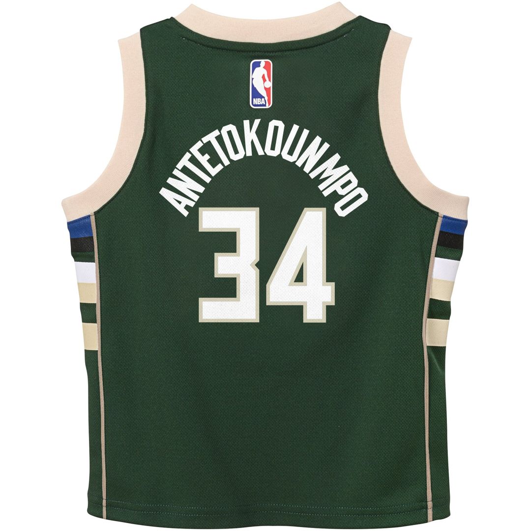 Milwaukee Bucks Giannis Antetokounmpo Nike Toddler Swingman Player Jersey - Icon Edition - Green Team Jersey Sports Fan Apparel