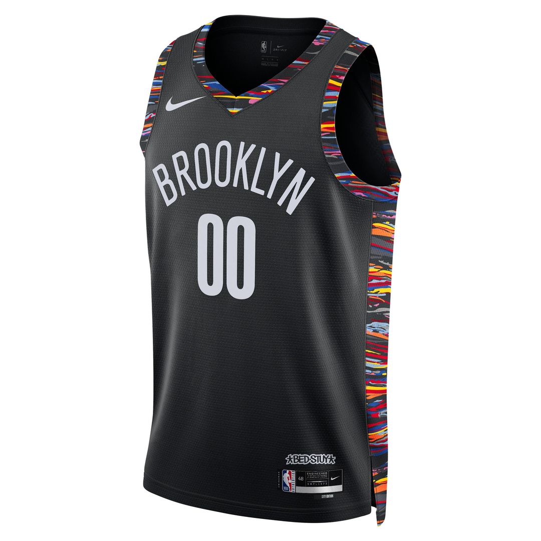 Brooklyn Nets Nike Unisex 2025/26 City Edition Swingman Custom Jersey - Black Team Jersey Sports Fan Apparel