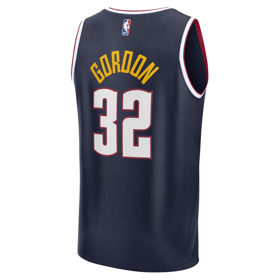Denver Nuggets Aaron Gordon Fanatics Fast Break Replica Jersey - Navy - Icon Edition Team Jersey Sports Fan Apparel