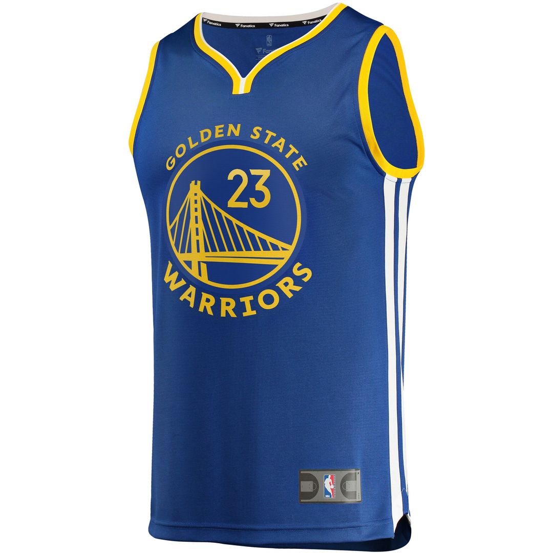 Golden State Warriors Draymond Green Fanatics Fast Break Replica Player Team Jersey - Icon Edition - Royal Team Jersey Sports Fan Apparel