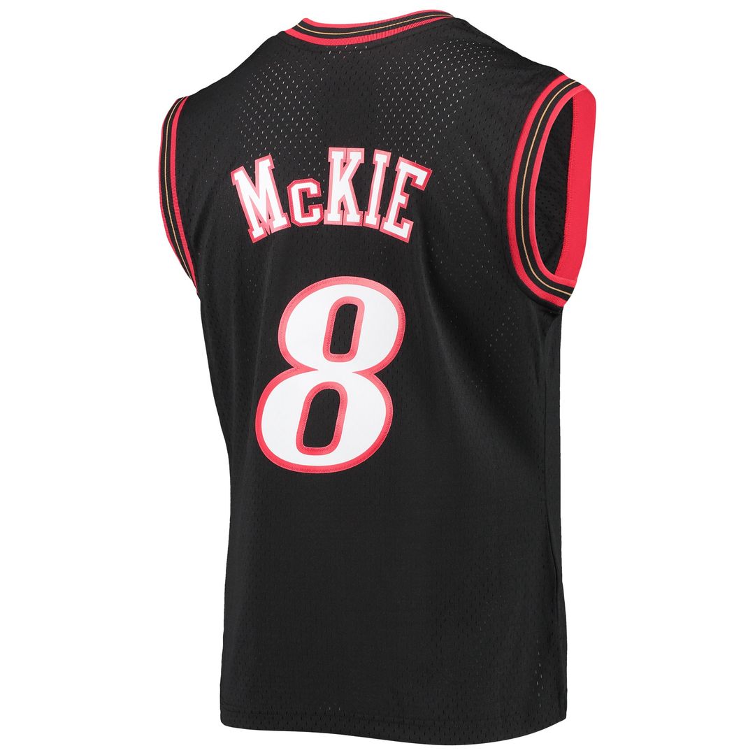 Philadelphia 76ers Aaron McKie Mitchell & Ness Hardwood Classics Swingman Jersey - Black Team Jersey Sports Fan Apparel