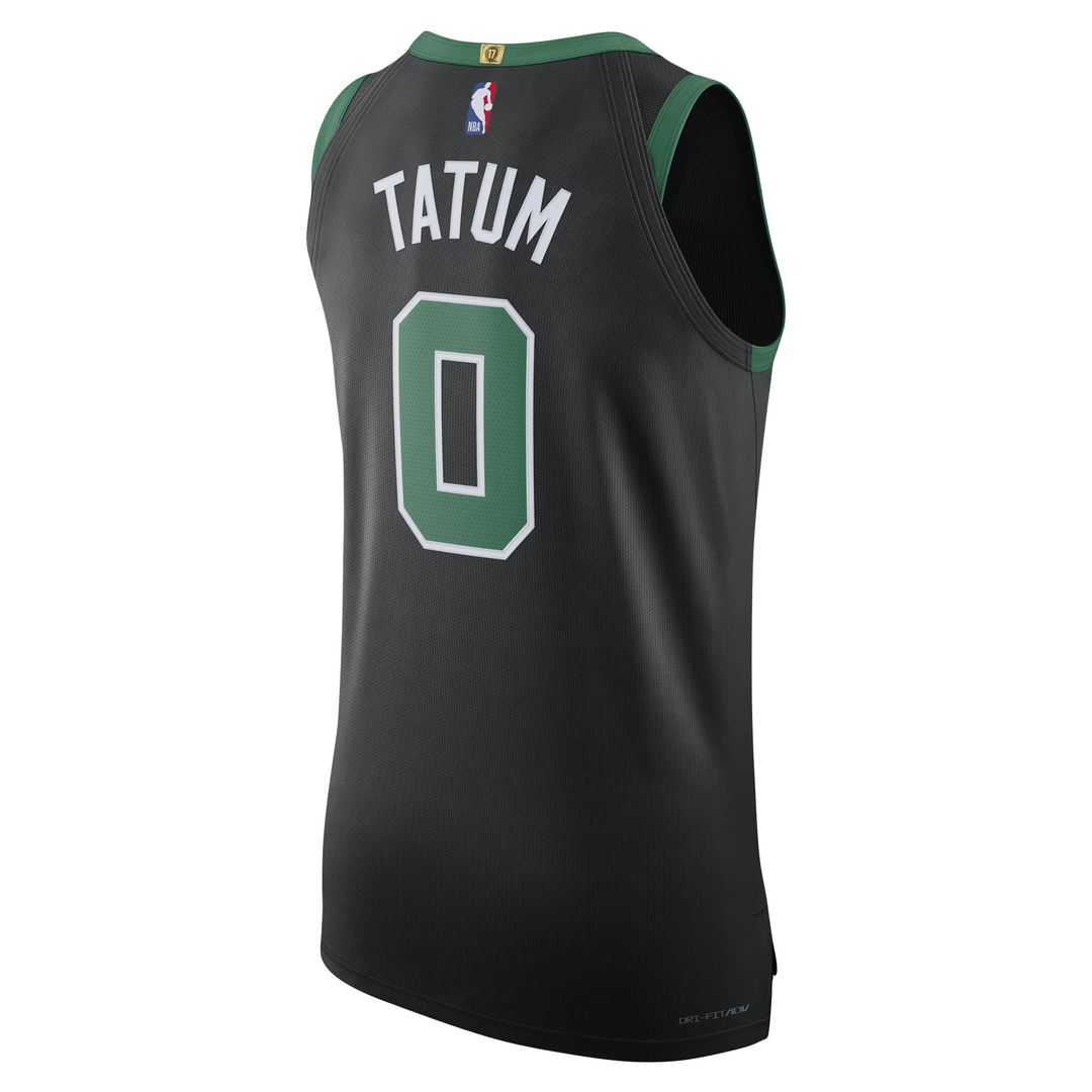 Boston Celtics Jayson Tatum Jordan Brand Authentic Player Jersey - Statement Edition - Black Team Jersey Sports Fan Apparel