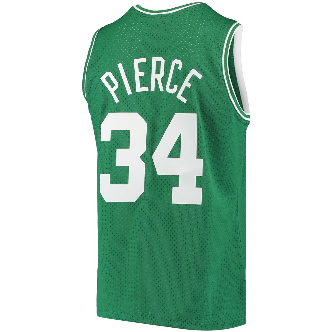 Boston Celtics Paul Pierce Mitchell & Ness Hardwood Classics Swingman Jersey - Kelly Green Team Jersey Sports Fan Apparel